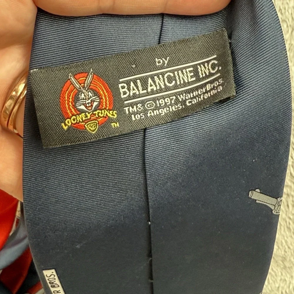 Balancine‎ Looney Tunes Tie Mens 3.5
